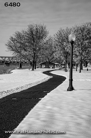 6480 sidewalk through snow at Riverside park