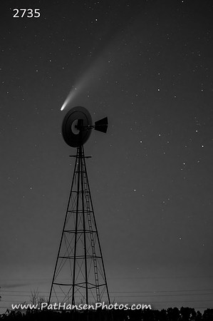 2735 Comet Neowise & windmill