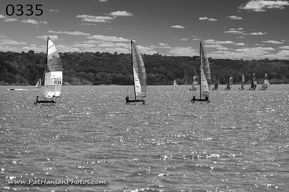 0335 three hobie cats on L&C Lake