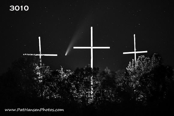 3010 Comet Neowise at House of Mary Shrine